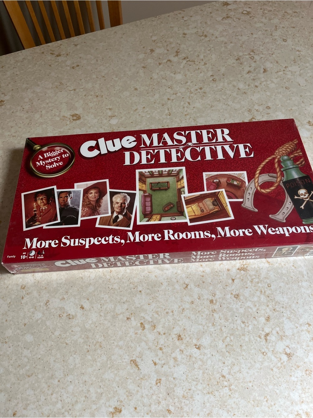 Master Detective Board Game - Red